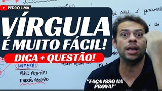 COMO ACERTAR TODAS AS QUESTÕES DE VÍRGULA é muito fácil  Sintaxe com Pedro Lima AULA13 [upl. by Euqinomad]