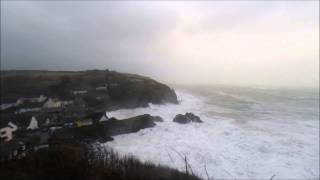 cadgwith storm 2014 [upl. by Junna143]