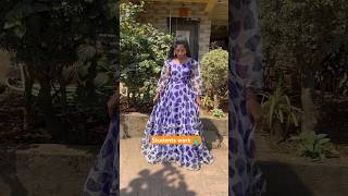 Organza dress design 👗shortsvideo shortvideo trending viralshort designer shortfeed [upl. by Onoitna]