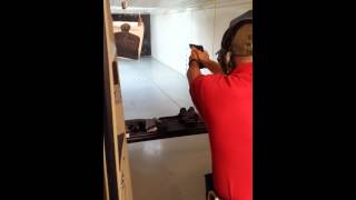 Bersa thunder 9 stance and grip in shooting a pistol [upl. by Akcirret186]