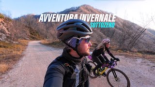 BIKEPACKING INVERNALE CON ARRIVO IN NOTTURNA AL RIFUGIO CAMPOGROSSO [upl. by Freddi357]