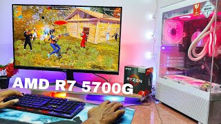 Ryzen 7 5700g Free Fire 🔥 King 👑 R7 5700g Free Fire DesiTgr [upl. by Yznil]