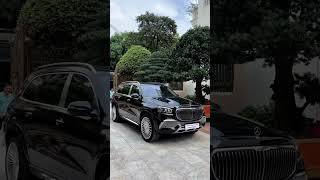 Maybach GLS 600 part 14 bounce mode Maybach gls Benz gls disco mode [upl. by Waki]