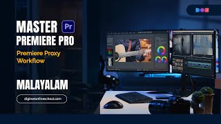 Premiere Proxy Workflow  Premiere Pro Malayalam [upl. by Yettie100]