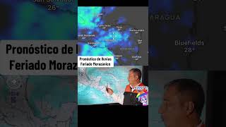 Pronóstico de lluvias para el feriado morazánico [upl. by Garrik]