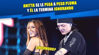 Anitta se le pega a Peso Pluma y él la termina IGNORANDO😳 ¿Incómodo😨 [upl. by Margery]