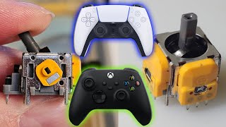 The Definitive drift proof HallEffect sticks for the dualsense and xbox series controller [upl. by Aihsekal547]