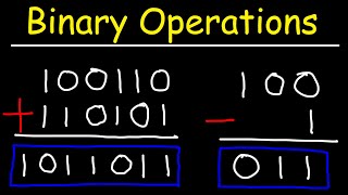 How To Add and Subtract Binary Numbers  Computer Science [upl. by Demmer]