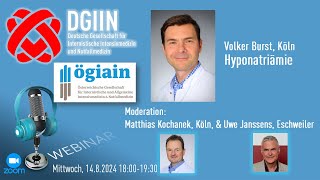 Webinar Elektrolytstörungen in der Notfall und Intensivmedizin Hyponatriämie [upl. by Nnael]