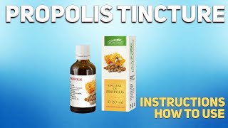 Propolis tincture how to use How and when to take it Who cant take Propolis [upl. by Herwin865]