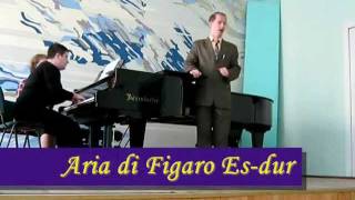 Mozart quotLe Nozze di Figaroquot Aria di Figaro quotAprite un poquot Vladimir Chibisovwmv [upl. by Huntlee]