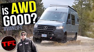 Is The Brand New 2023 MercedesBenz Sprinter AWD Any Good OffRoad  I Put It To The Test [upl. by Eitsyrc]