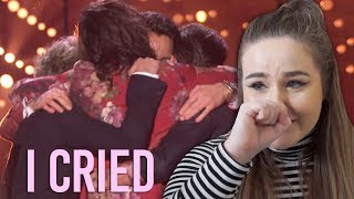 ONE DIRECTION LAST EVER PERFORMANCE REACTION [upl. by Dawes]