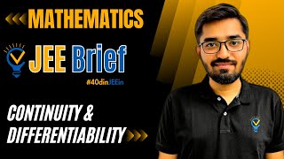 JEE Brief Continuity ampDifferentiability Class 12 JEE One Shot Mathematics  JEE Main and Advanced [upl. by Gibbons]