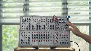 Modular Noisy Ambient Live  Serge Modular Eurorack  Soma Lyra8 FX  Modular Notes Vol2 27 [upl. by Eirdua]