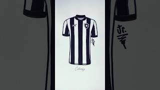 Camisa Botafogo Brasileirão 2024 botafogo brasileirão futebol satisfatório brasil [upl. by Allecsirp]