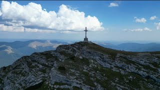 Muntii Bucegi  Crucea Caraiman Sfinxul Babele  Filmare drona [upl. by Arihat]