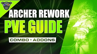 Archer BDO GUIDE after reworkreboot  PVE combo with ADDONS  Movement  Archer PVE guide [upl. by Garold]