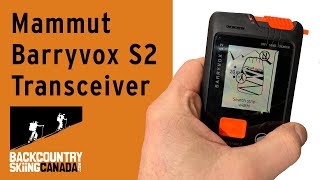 Mammut Barryvox S2 Transceiver [upl. by Duj]