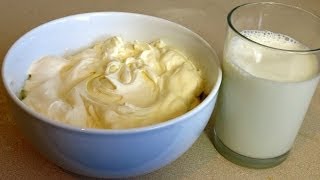 TURN MILK INTO WHIPPED CREAM  HOMEMADE [upl. by Aliuqat]