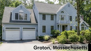 Video of 28 Deerfield Drive  Groton Massachusetts real estate amp homes by Angela Zhang [upl. by Llereg]