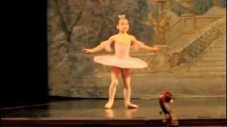 Sugar Plum Fairy Tchaikovsky Sixyears ballet dancer  Alexandra Chernenko [upl. by Riesman]