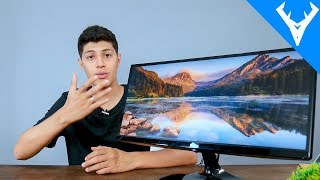 Novo MONITOR Ultrawide para o SETUP o mais CUSTO BENEFICIO Unboxing [upl. by Anitsahs731]