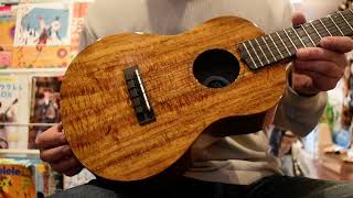 NEWKIWAYA KPT1KE HG TENOR【SN205023】【お茶の水店】 ukuleleshoptantan [upl. by Akessej829]