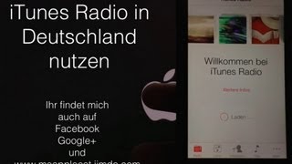 iTunes Radio in Deutschland hören so gehts [upl. by Ancilin]