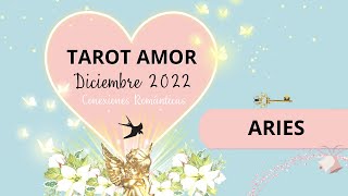 👼🏻ARIES💖 Tiene prisa Se le acaba el tiempo⏱️💖 Luchará por amor💖🔑💣 TAROT AMOR DICIEMBRE 2022 [upl. by Julita]