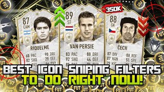 BEST ICON SNIPING FILTERS TO DO RIGHT NOW ON FIFA 22 BEST TRADING METHODS ON FIFA 22 [upl. by Lemuela]