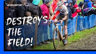 🔥 DOMINATION  2023 European Cyclocross Championships  Elite Womens Highlights  Eurosport [upl. by Fiden]