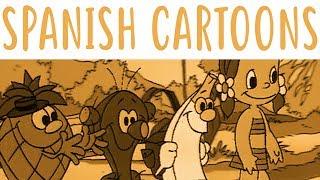 Spanish Cartoons  Beginner Spanish  Spanish Culture 14 [upl. by Lashonde601]