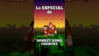 Lo ESPECIAL de DONKEY KONG COUNTRY nintendo donkeykong curiosidades donkeykongcountry shorts [upl. by Dnomasor836]