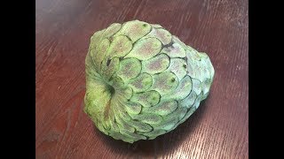 HOW TO EAT CHIRIMOYA or CUSTARD APPLE   Some Delicious Recipes amp Ideas [upl. by Wilow565]