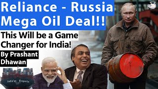 MEGA DEAL between Reliance and Russia  This Will be a Game Changer for India  By Prashant Dhawan [upl. by Christianna]