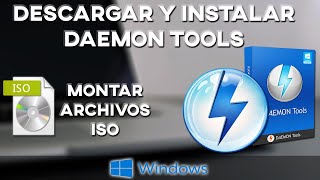 Como Utilizar Daemon Tools para Juegos Tutorial PC [upl. by Niple]