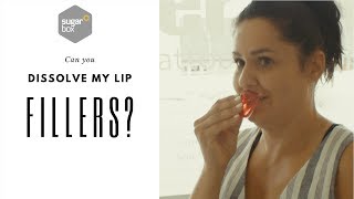 How to dissolve dermal fillers using hyaluronidase We explore lip fillers being dissolved [upl. by Ardnek]