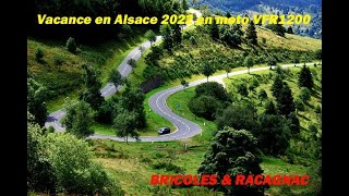 🤘🤘 Vacance en Alsace 2022 en moto 🤘🤘 [upl. by Anilorak792]