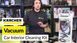 Car Interior Cleaning Kit Karcher [upl. by Orutra]