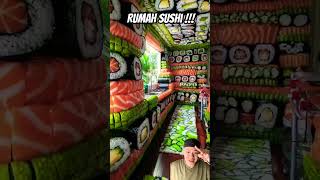 Rumah sushi sushi food cake watermelon ai house sushi yummy shortvideo [upl. by Oiluj]