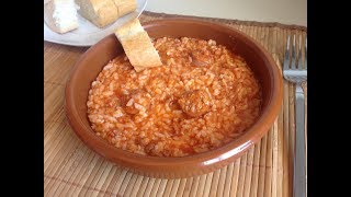 ARROZ MELOSO CON CHORIZO en Thermomix [upl. by Lednam]