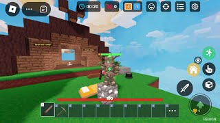 Eldertree 1v1 gameplay  Roblox Bedwars [upl. by Ikoek]