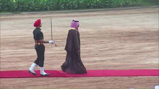 Ceremonial Reception of Mohammed bin Salman bin Abdulaziz Al Saud Crown Prince amp PM of Saudi Arabia [upl. by Ayocat]