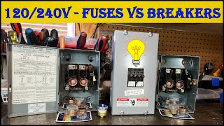 Circuit Breakers vs Glass Fuses  Electrical Panel Preferences [upl. by Nykal]