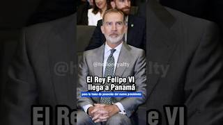 El Rey Felipe VI llegó a Panamá este domingo reyfelipe felipevi panama españa [upl. by Donalt912]