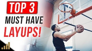 Top 3 Layups Every Player MUST HAVE To Score More Points How to Shoot A Layup in Basketball [upl. by Ilsel136]