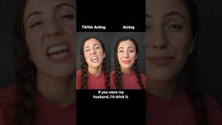 Overacting VS being truthful actingchallenge [upl. by Zela]