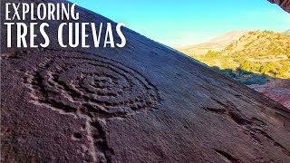 Exploring Tres Cuevas Three Caves  Ancient Southwestern Rock Art [upl. by Eical]