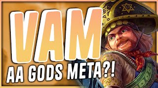 VAMANA STOMPING HIS WAY TO VICTORY IN SEASON 11  SMITE Ranked Conquest Solo Gameplay [upl. by Notlit]